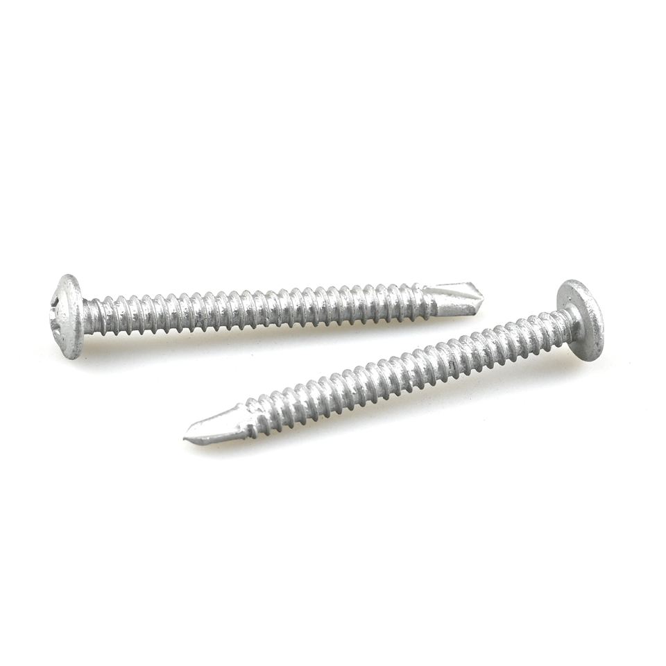 Stainless Steel Pan Wafer Head Self Drilling Screw A2 Phillips 304 Bi-Metal 5.5x60