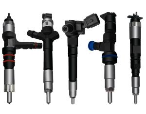 China 095000-0800 095000-0801 KOMATSU Fuel Injectors 6156-11-3100 For SA6D125E Engine factory