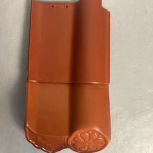 Waterproof Natural Clay Matte Ceramic Roof Tile Spanish Red Clay Tiles