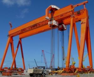 China 50t~800ton Rail Gantry Crane Shipbuilding Crane Multiple Functions factory