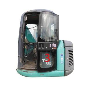 China ISO Excavator Door Window Replacement Windshield Tempered Left Door Lower Position NO.3 factory