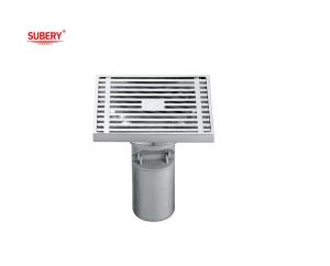 China Brass Body Brass Cover Brass Floor Drain For Bathroom OEM factory
