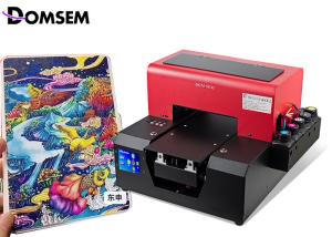 China Inkjet A4 Flatbed Industrial UV LED Printer For Pencil Pen Printing Machine factory