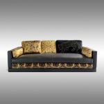 Pine Cushion Sofa Chair 1.1x1.05m Luxury Living Room Furniture Sets