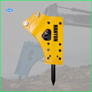 China Box Type Silenced Hydraulic Excavator Hammers 85mm To 135mm Diameter factory