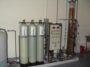 China 2000LPH Deionized Water Systems , 99.7% Rejection Ion Exchange Dm Plant factory