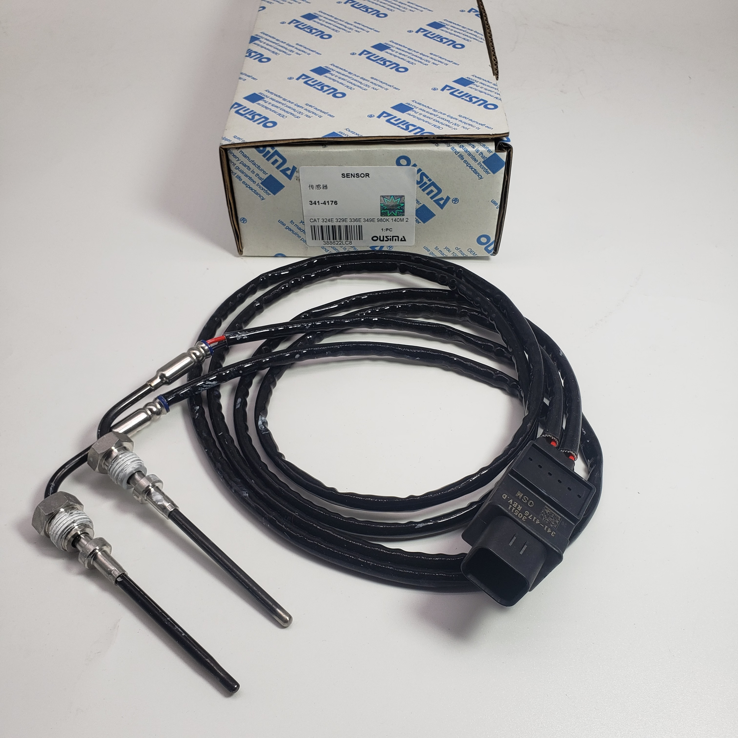 Temperature Sensor 341-4176 For CAT 324E 336E 349E C13 C15