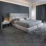 Upholstered Deluxe Double King Size Bed Modern Luxury Bedroom Furniture