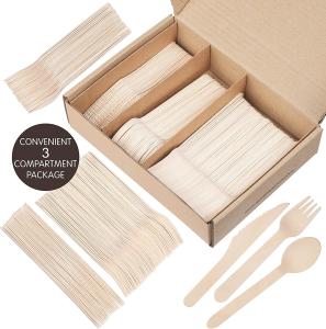 China 6.3&quot;-6.5&quot; Biodegradable Cutlery Kits Durable Environmentally Friendly factory