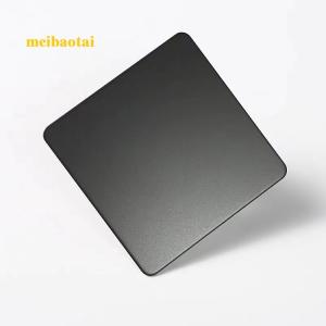 China SS304 201 Black Rose Gold Sandblast Stainless Steel Color Plate 1219x2438mm factory