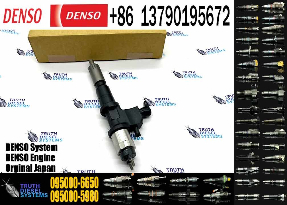 common Rail Diesel Fuel Injector 8-98030550-4 8980305504 095000-6650 for 6WF1 Engine