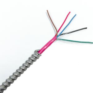 China US/Canadian Market Fire Alarm Cable with Bare Copper Wire Core and 1/0.5tc mm Drain Wire factory