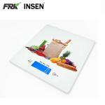 Glass Platform LCD Display 5KG 10KG Kitchen Scales