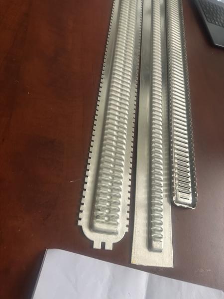Anodized Silver Customize Stainless Steel Aluminium Radiator Plate For
