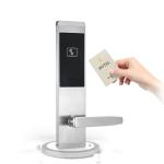 Smart Screen Swipe Card Keyless Entry Hotel Zinc Alloy Door Locks