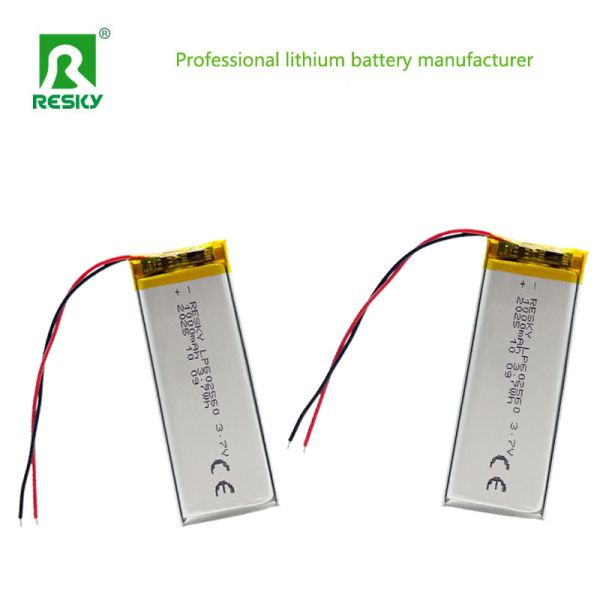 Lifepo4 Battery Cell 602560 3.7v 4.2v 1000mAh 3.7wh Rechargeable Power Lithium Polymer Battery Pack