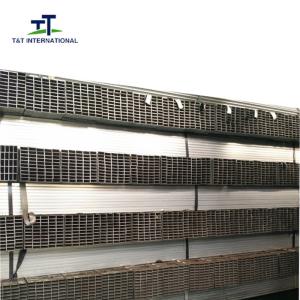 China Low Pressure Liquid Delivery Rectangular Hollow Steel , Seamless Rectangular Tubing factory