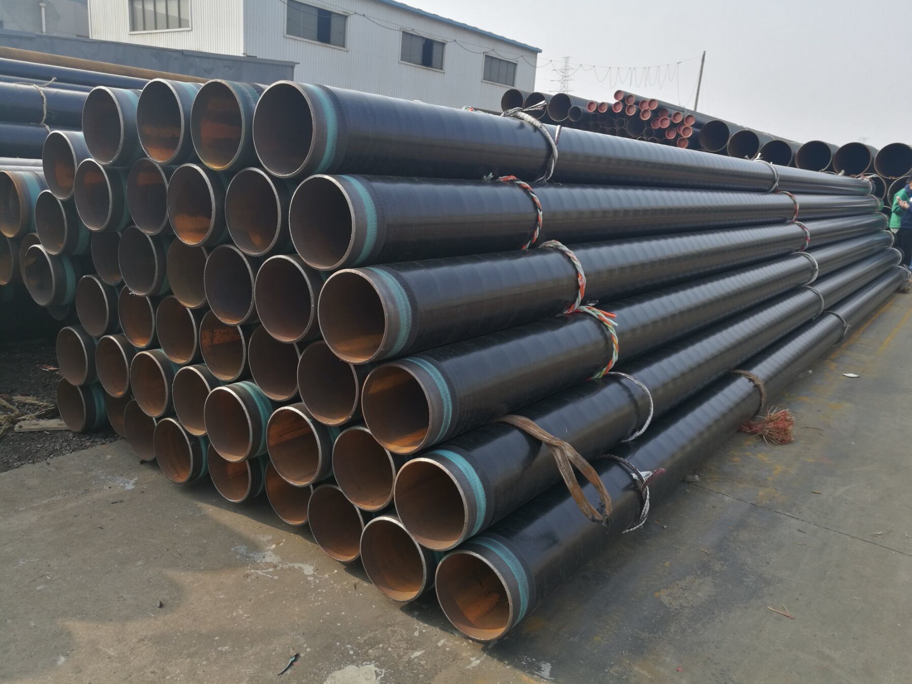 Caliber 406.4mm - 1422.4mm L Saw Carbon Steel Welded Pipe