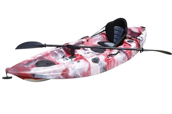 Light Weight Small Adult Kayak , Vibe Angler Tandem Sit On Top Fishing Kayak