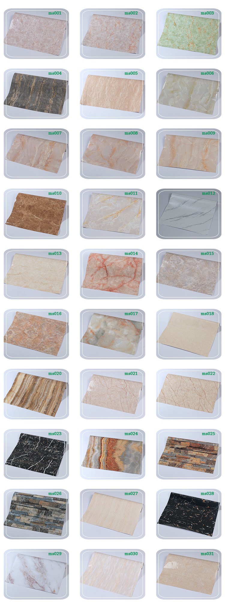 Furniture Films Marble Stone Wallpaper 3D Ceramic Effect Wallpaper Interior Decorative Wallpaper for Bulk Order