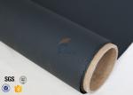 Black PU Coated Fiberglass Fabric 0.5mm 530gsm Welding Blanket Materials