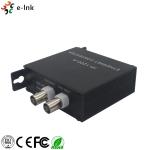 1CH Fiber Optic Accessories Ethernet Over Coaxial Converter With PoE+