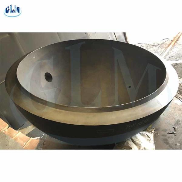 10000mm Hot Formed Ellipsoidal Dish End Hemispherical Tank Heads For Fuel Tank