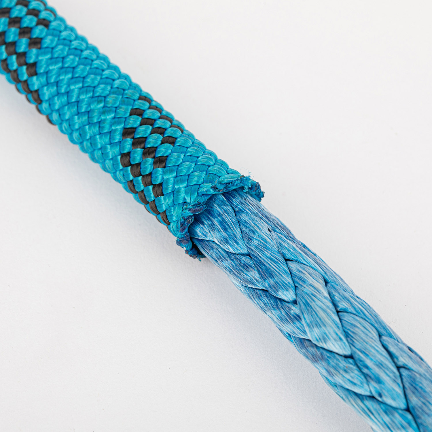White 12mm YLY Yacht Sailing Braided Polyester UHMWPE Rope for Nautical Applications
