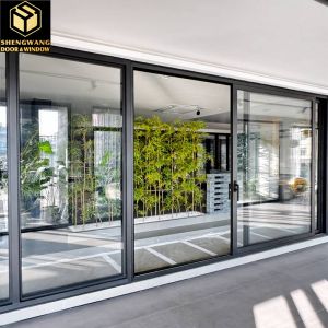Customizable Aluminium Glass Hinged Door Top-Notch Hardware Comprehensive