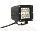Aluminum Cube LED Offroad Lights 4 Inch Stainless Steel Bracket Material
