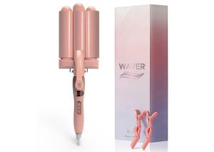 China 78W 3 Barrel Hair Curler Reduce Frizz And Damage Customized Color factory