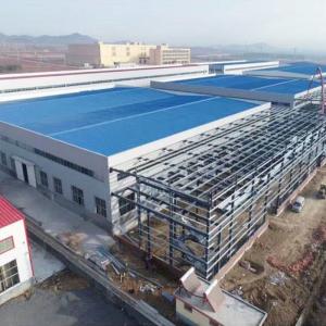 China Lightweight Prefabricated Commercial Building , Customized Steel Structure Space Frame factory