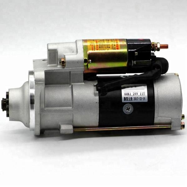 Steel M009T60871 M008T60971 M9T60871 Starter Motor For Isuzu 6HK1 Mitsubshi
