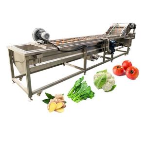 China Versatile Bubble Cleaning Washing Machine for Leaf Vegetables in Food Beverage Shops factory