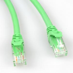 China Practical Green Network Cable Cat6a Length 10m 30m 50m UTP Shield factory