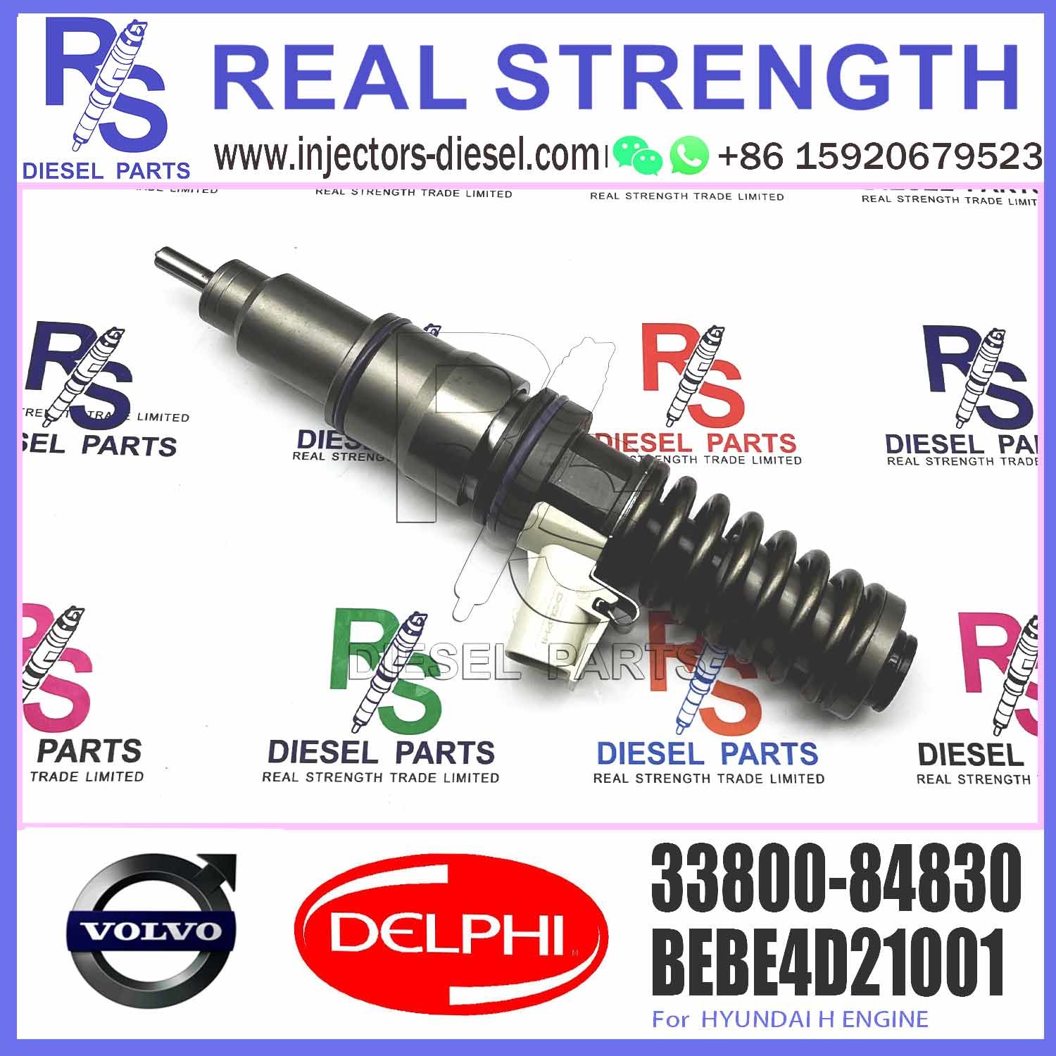 High quality diesel injector Common Rail Injector BEBE4D21001 33800-84830