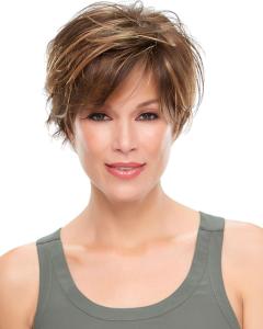 China New Style Normal Lace Short Synthetic Wigs Heat Resistant Machine Made factory