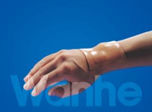 China 80x30mm Wanhe Medical Silicone Gel Sheet Adhesive GMP factory