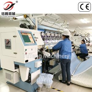 China Computerized Lock Stitch Sewing Quilting Machine Bed Sheet Making Machine factory