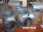 Stainless Steel Butt Equal Tee Pipe Schedule Range Covers 5S - Schedule 160