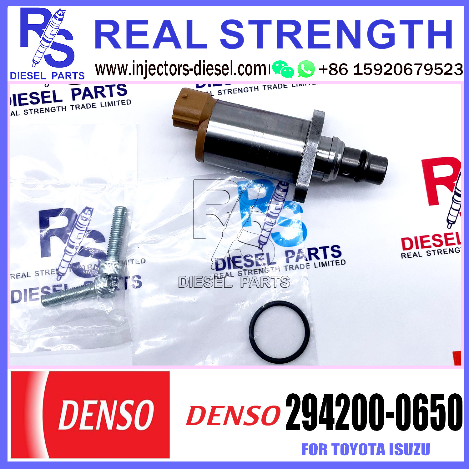 DENSO Suction Control Valve 294200-0650 Applicable to TOYOTA ISUZU
