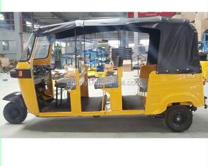 China Dayang Wheel Taxi Tricycle 4 Passengers Three of Bajaj Pulsar 135 Rickshaw Tuk Tuk factory