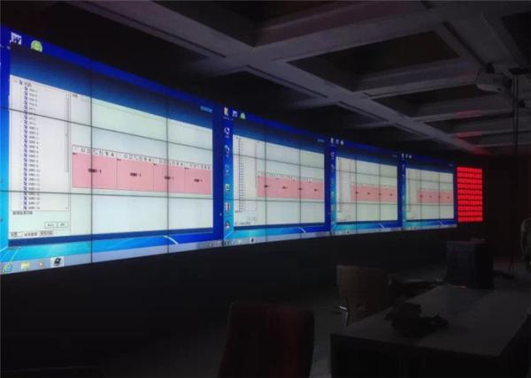 3.5mm 55'' LED Broadcast Video Wall For Studio Room with 500 Nits Super Narrow
