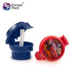 Wholesale Cartoon design child resistance cap plastic water bottle caps with