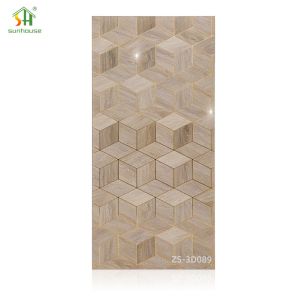 China Eco-Friendly 4x8ft Marbling Acrylic Wall Panel 8mm/10mm Thick factory