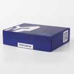 Gold stamping folding corrugated paper clothing packaging box