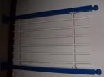 Customized Black Zinc Steel Metal Garrison Fence Panels Maintenance Free