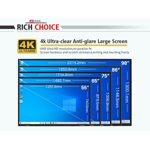 JCVISION Flat Panel Main Board LCD Projection Screens Conference System 20 Touch