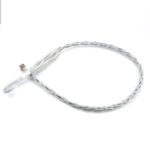China Wire Rope Cable Snake Pull Grips Without Link Standard in Silvery White with Flat Nail Clip factory