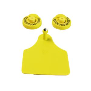 China Sturdy Sheep Ear Tags with IEC 68-2-6 Vibration Standard and 5 Years Guarantee factory